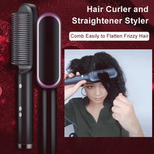 Load image into Gallery viewer, New Hair Straightener Brush