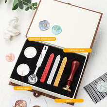 Load image into Gallery viewer, Sealing Spoon & Wax Seal Stamp