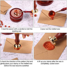 Load image into Gallery viewer, Sealing Spoon & Wax Seal Stamp