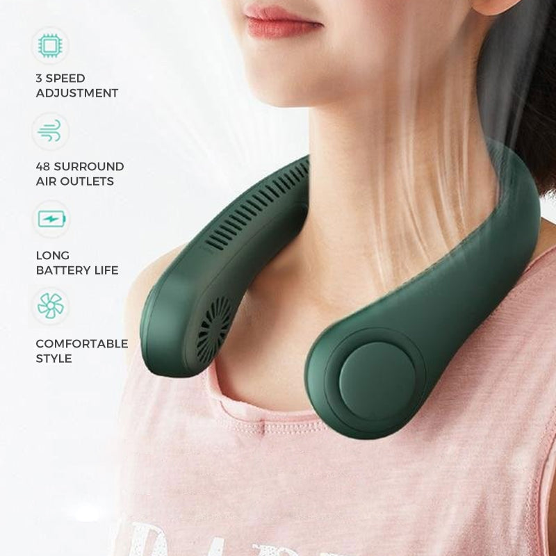 New Portable Neck Fan vyjoy