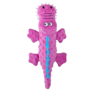 Pet plush toy sounding crocodile