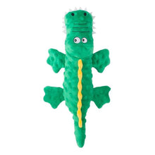 Load image into Gallery viewer, Pet plush toy sounding crocodile