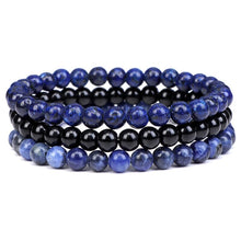 Load image into Gallery viewer, Agate Stress Relief Beaded Bracelet Set