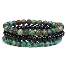 Load image into Gallery viewer, Agate Stress Relief Beaded Bracelet Set
