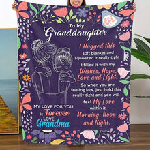 Load image into Gallery viewer, 🎁Granddaughter's Gift-Sweet Words Blanket