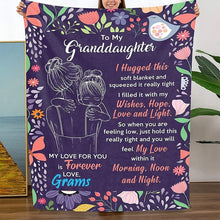 Load image into Gallery viewer, 🎁Granddaughter's Gift-Sweet Words Blanket