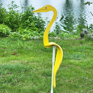 Swirl Dancing Birds Lawn Ornament Whimsical Dynamic Birds💗