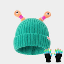 Load image into Gallery viewer, 🐸Glow in the Dark Little Monster Woolly Hat🥳