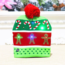 Load image into Gallery viewer, Christmas LED Light Knitted Beanies