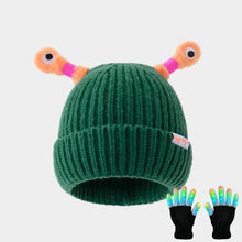 Load image into Gallery viewer, 🐸Glow in the Dark Little Monster Woolly Hat🥳
