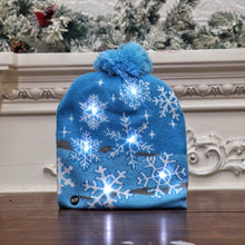 Load image into Gallery viewer, Christmas LED Light Knitted Beanies