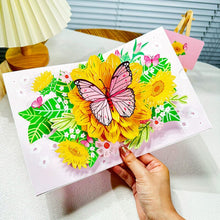 Load image into Gallery viewer, 3D Handmade Flower Greeting Card