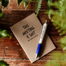 Load image into Gallery viewer, Sweary Notebook &amp; Pen Set🤣