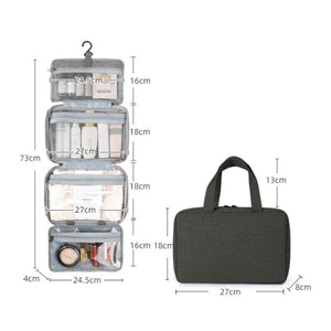 Toiletry Bag For Women With Hanging Hook