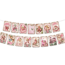 Load image into Gallery viewer, Vintage Style Christmas Banner