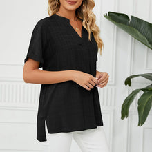 Load image into Gallery viewer, Thin V-neck Casual Shirt