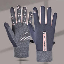 Load image into Gallery viewer, Waterproof Finger Touch Screen Non-Slip Cold Resistant Gloves