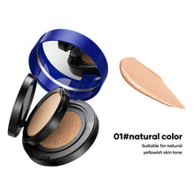 Load image into Gallery viewer, 2 in 1 Cushion Pressed Powder Concealer Liquid Foundation