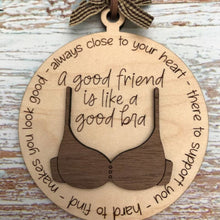 Load image into Gallery viewer, Funny Christmas Bra Ornament