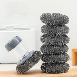 💦Kitchen Soap Press Dispensing Palm Brush💦