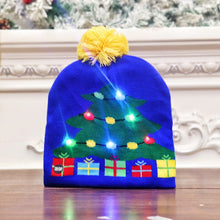 Load image into Gallery viewer, Christmas LED Light Knitted Beanies