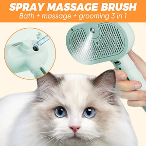 3 in 1 Spray Pet Brush