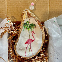 Load image into Gallery viewer, Oyster Shell Art Ornament | Christmas gift