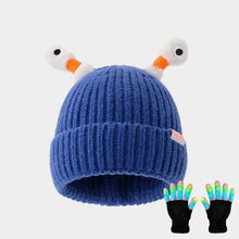 Load image into Gallery viewer, 🐸Glow in the Dark Little Monster Woolly Hat🥳