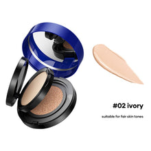 Load image into Gallery viewer, 2 in 1 Cushion Pressed Powder Concealer Liquid Foundation