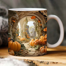 Load image into Gallery viewer, Pumpkin Cracked Hole Mug
