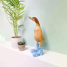 Load image into Gallery viewer, Hand Carved Duck Ornament