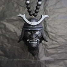 Load image into Gallery viewer, Japanese Oni Mask Car Rear View Mirror Ornament