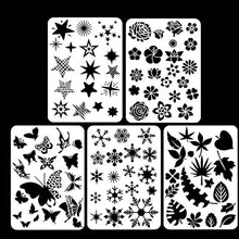 Load image into Gallery viewer, DIY Embossing Painting Template with Inkpad Fingertip Applicator Tool