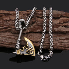 Load image into Gallery viewer, Nordic Vikings Axe Necklace