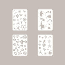 Load image into Gallery viewer, DIY Embossing Painting Template with Inkpad Fingertip Applicator Tool