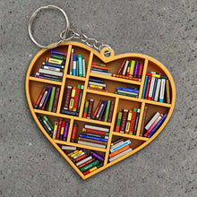 Load image into Gallery viewer, 🌷Book Lovers Heart Ornament