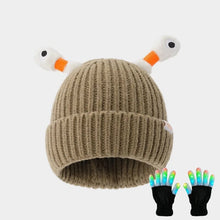 Load image into Gallery viewer, 🐸Glow in the Dark Little Monster Woolly Hat🥳