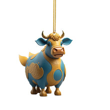 Load image into Gallery viewer, Cartoon Cow Decorative Ornament