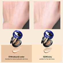 Load image into Gallery viewer, 2 in 1 Cushion Pressed Powder Concealer Liquid Foundation