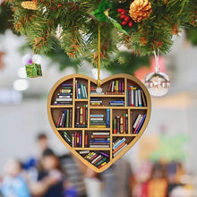 Load image into Gallery viewer, 🌷Book Lovers Heart Ornament