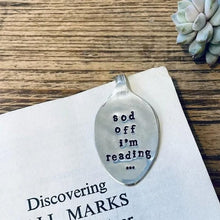 Load image into Gallery viewer, Funny Spoon Bookmark -perfect gift for a bookworm