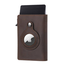 Load image into Gallery viewer, Multifunctional Wallet with Apple AirTag Case Cover Smart Anti-lost RFID Wallet