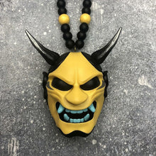 Load image into Gallery viewer, Japanese Oni Mask Car Rear View Mirror Ornament