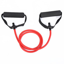 Load image into Gallery viewer, Double Toning Resistance Tube Heavy Quality Exercise Band for Stretching