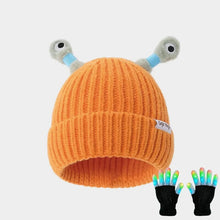 Load image into Gallery viewer, 🐸Glow in the Dark Little Monster Woolly Hat🥳