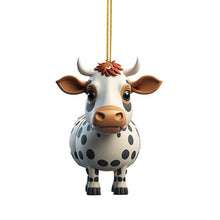 Load image into Gallery viewer, Cartoon Cow Decorative Ornament