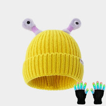 Load image into Gallery viewer, 🐸Glow in the Dark Little Monster Woolly Hat🥳