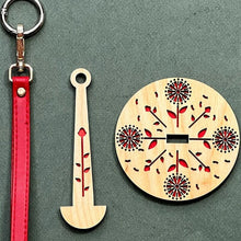 Load image into Gallery viewer, Wooden Wrist Yarn Holder