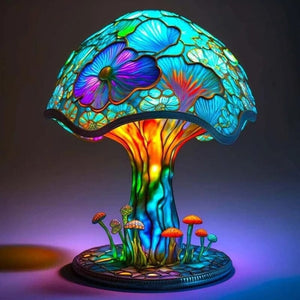 🍄Stained Glass Plant Series Table Lamp🍄