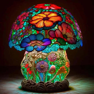 🍄Stained Glass Plant Series Table Lamp🍄